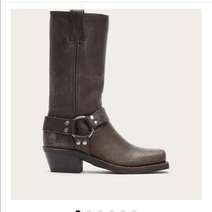 Frye Harness Boot in Smoke